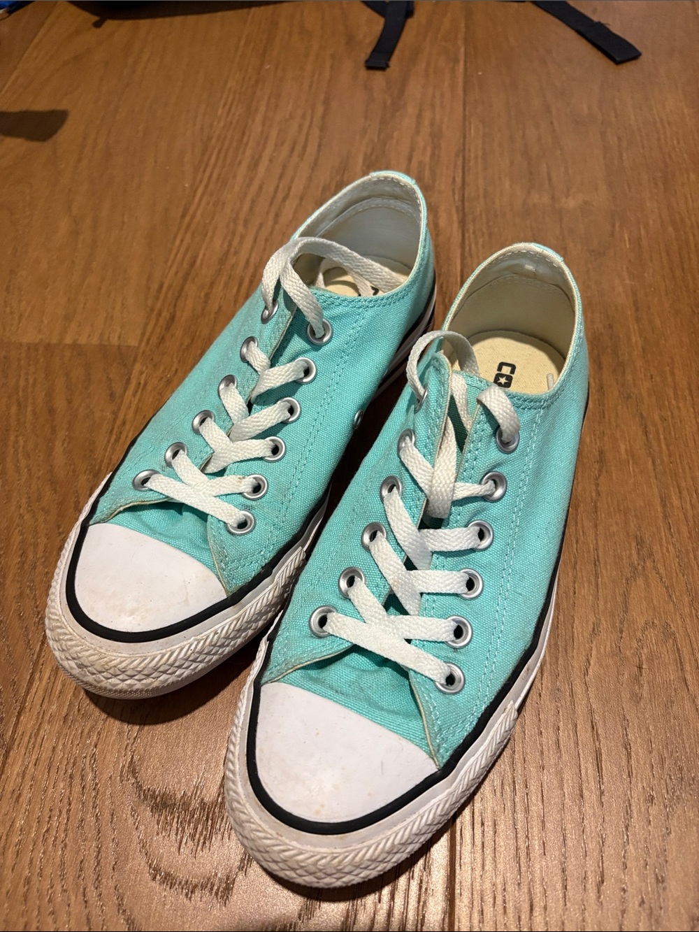 Women's Aqua Low-Top Converse